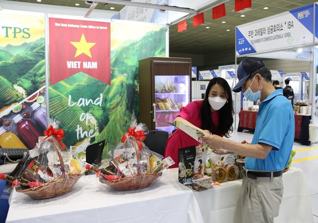 Le Vietnam participe au salon Korea Import Goods Fair 2021